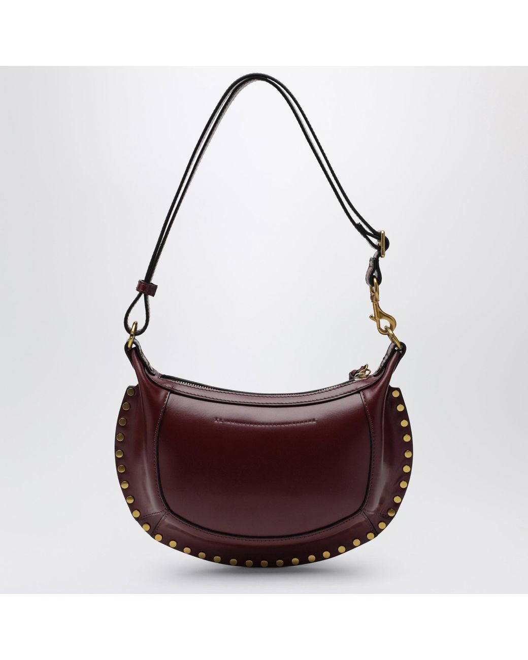 Isabel Marant Purple Oskan Moon Shoulder Bag