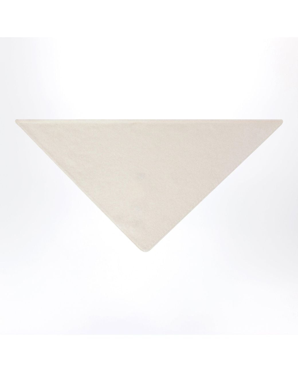 Almada Label White Vanilla Bini Triangular Scarf