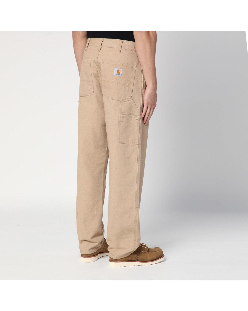 Carhartt Natural Dusty Rinsed Double Knee Pant for men