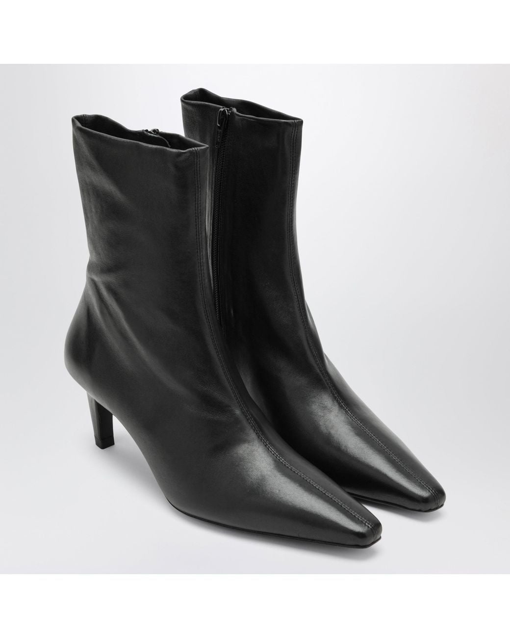Jude Black Cave Ankle Boots