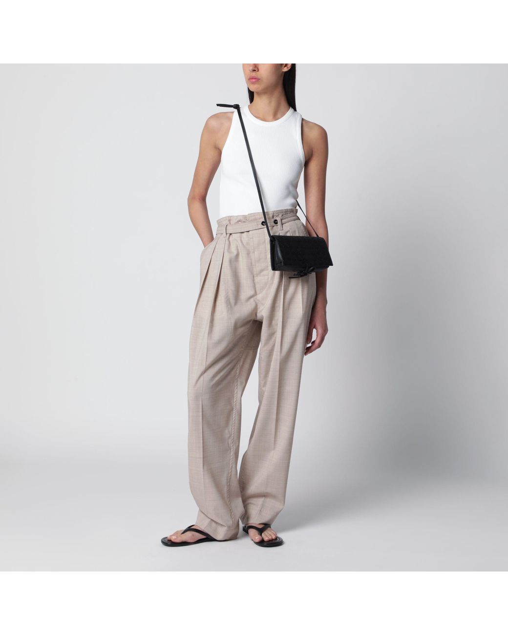 Bottega Veneta Black Intrecciato Crossbody Bag