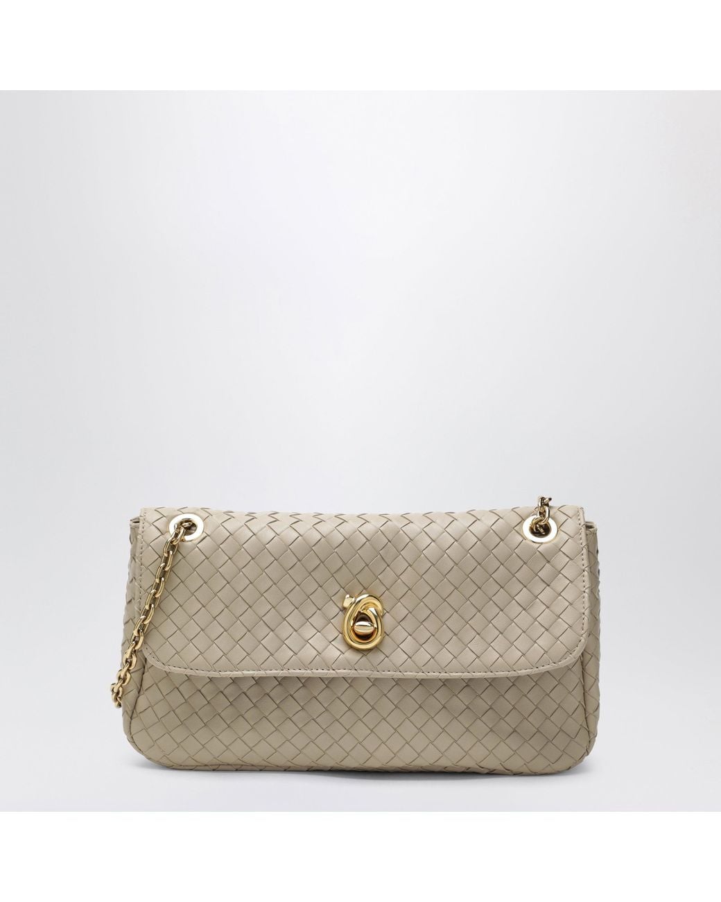 Bottega Veneta Natural Madison Shoulder Bag