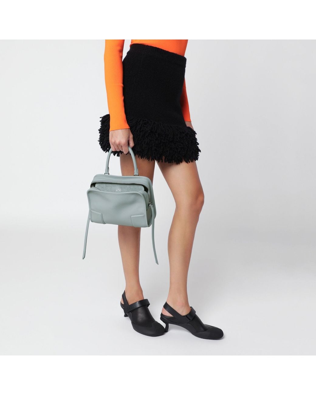 Loewe Gray Small Light Amazona 180 Bag