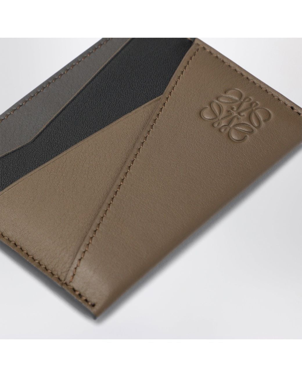 Loewe Black Puzzle Card Holder for men
