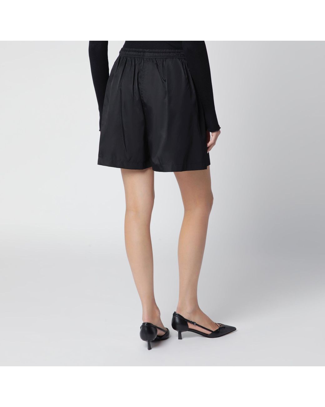 Prada Black Re-Nylon Shorts