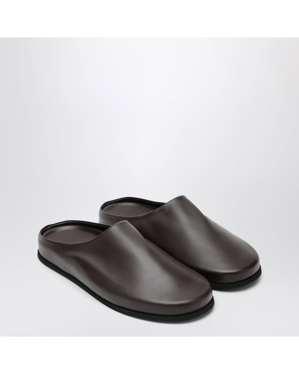 Dear Frances Brown Espresso Leather Vico Mules