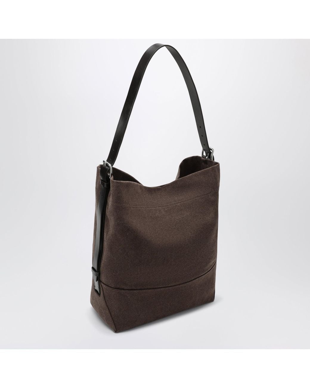 Lemaire Brown Belted Tote Bag