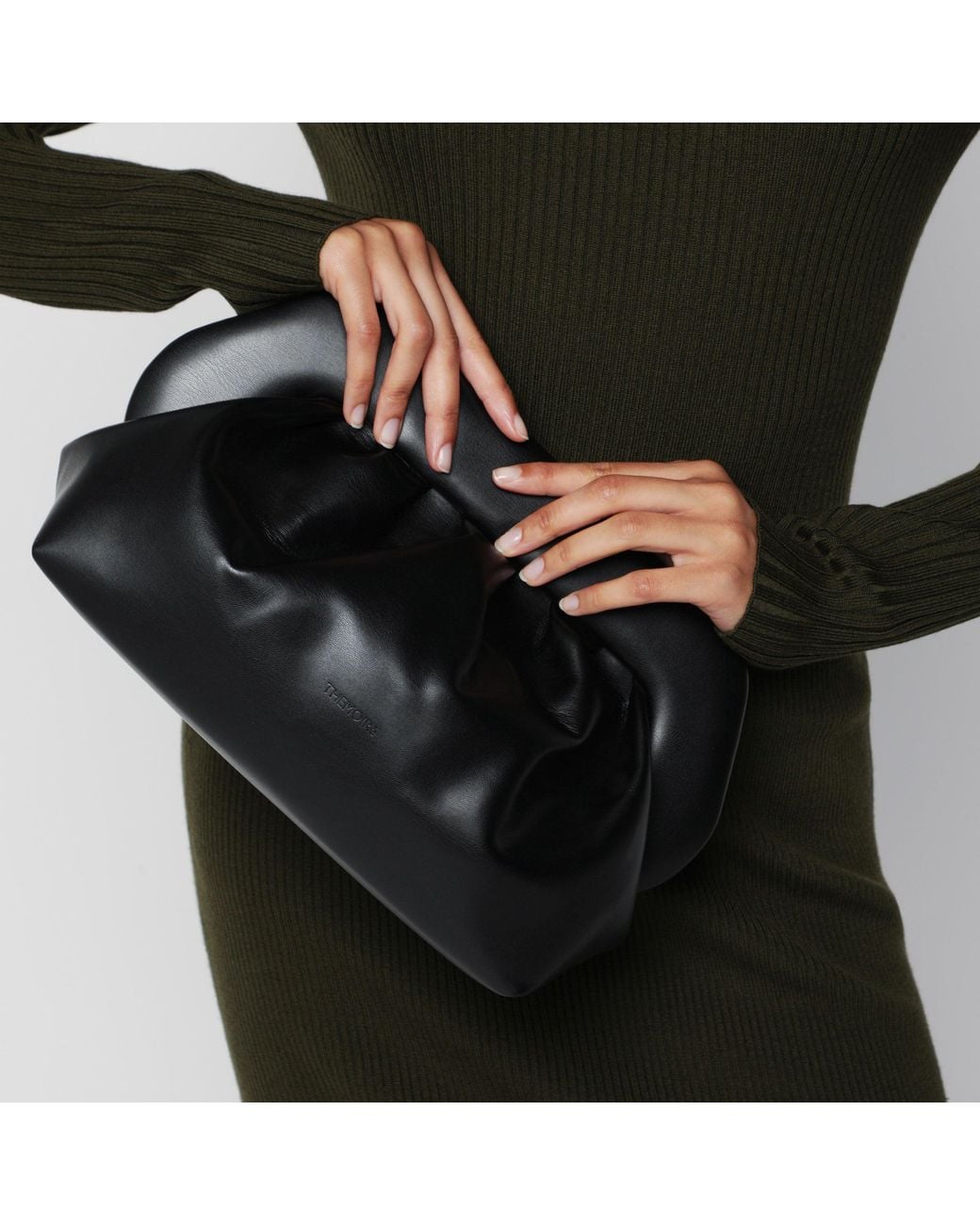 THEMOIRÈ Black Large Bios Pouch