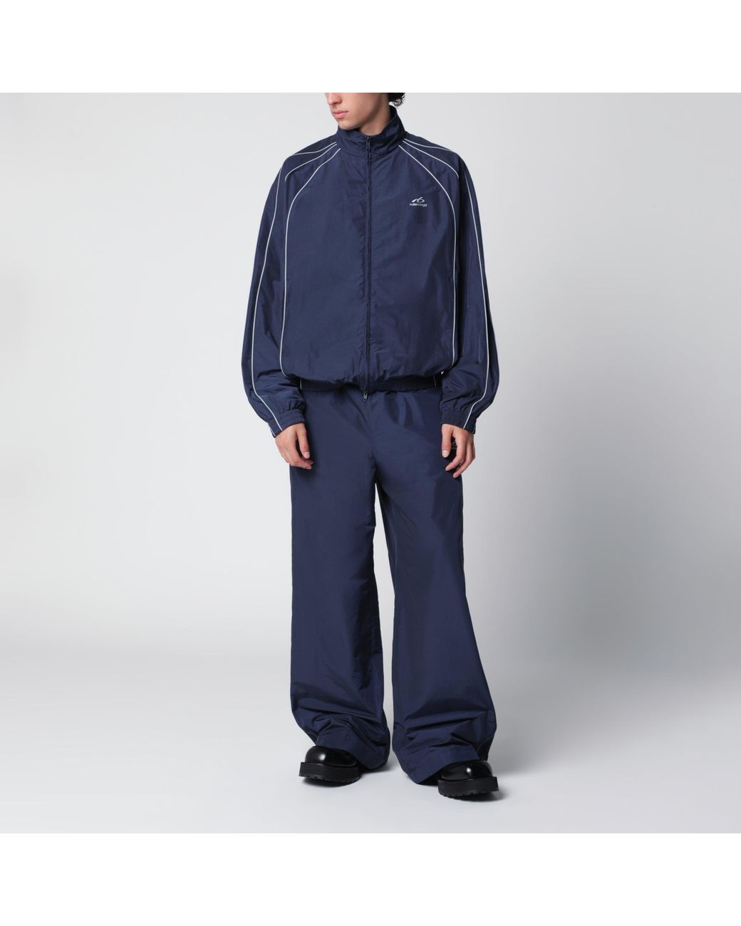 Balenciaga Blue Bodies Track Pants for men