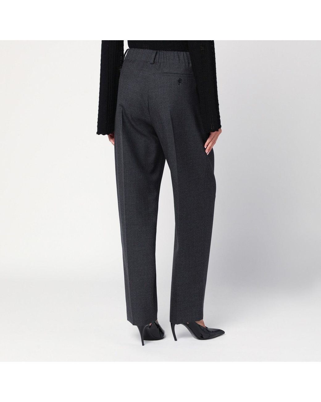 Givenchy Black Wool Trousers