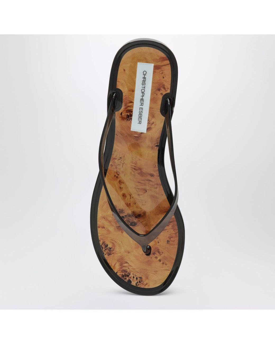 Christopher Esber White Amber Jo Flip-Flop Sandals