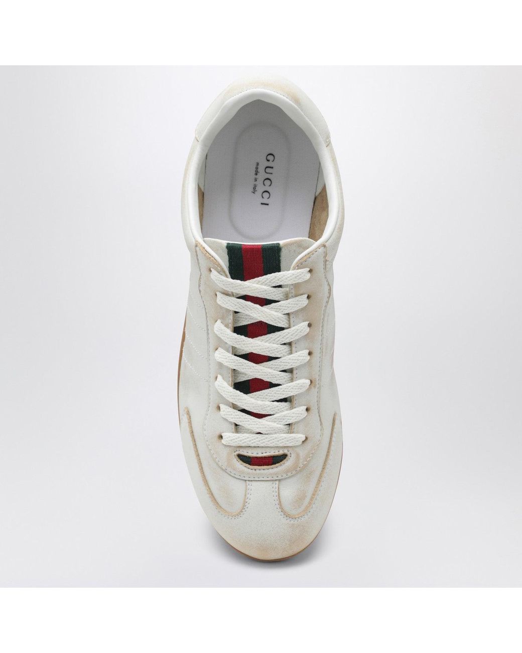 Gucci White Shift Sneaker