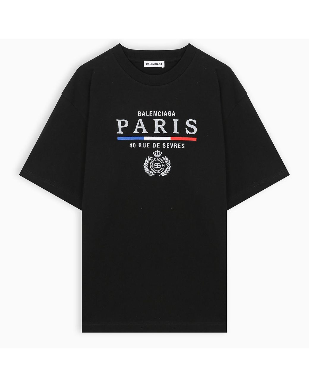 Balenciaga Black 40 Rue De Sèvres T-shirt | Lyst