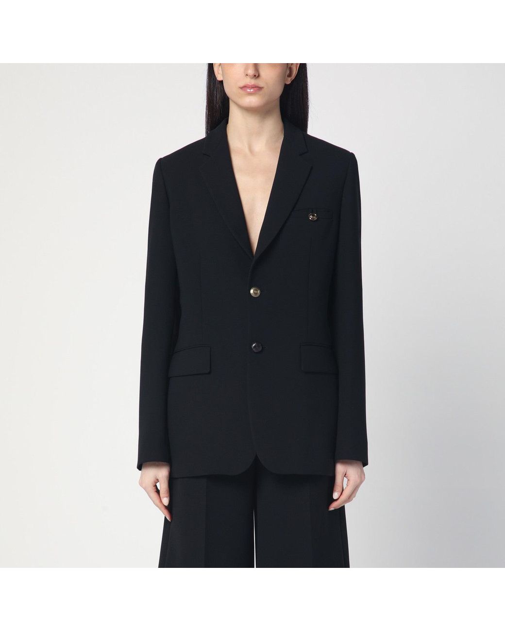 Moschino Black Single-breasted Jacket