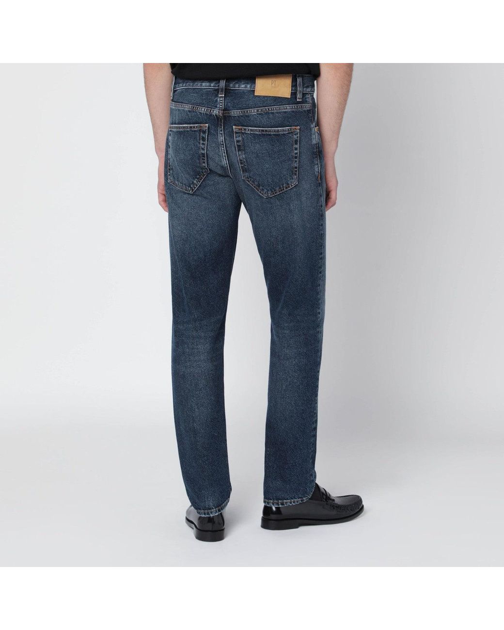 PT Torino Blue Washed Jeans for men