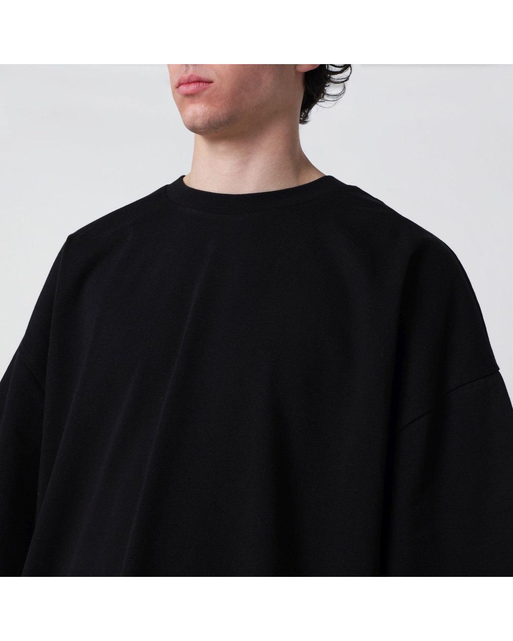 Entire studios Black Boxy T-Shirt for men