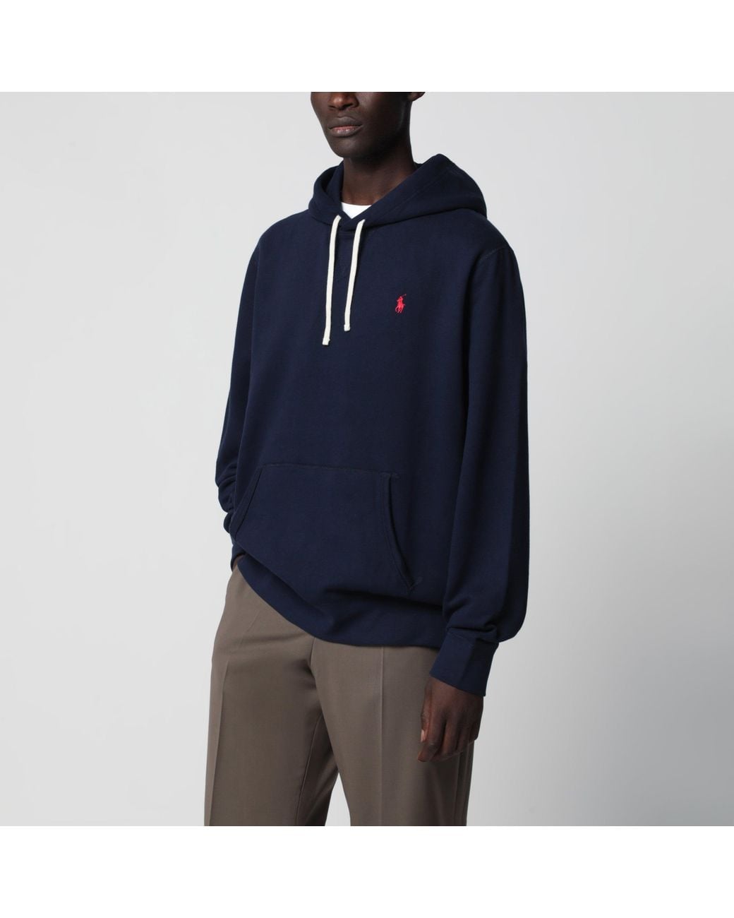 Polo Ralph Lauren Blue Hoodie for men