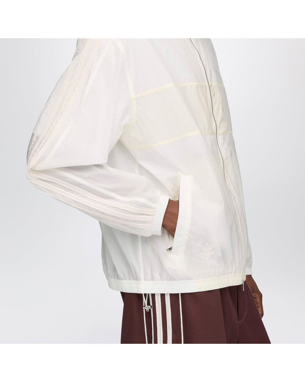 Adidas by Wales Bonner White Wb Zip-Up Sports Jacket