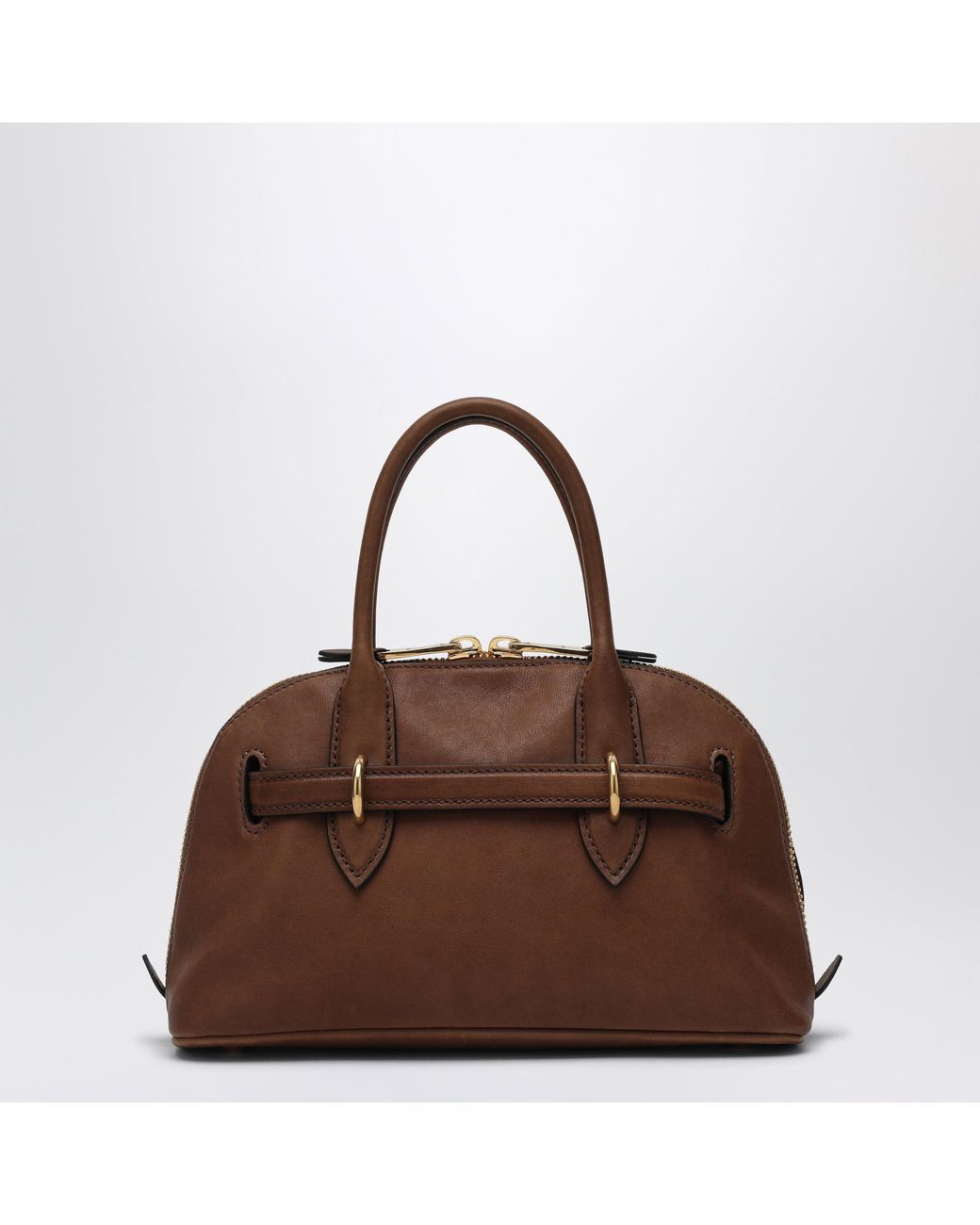 Miu Miu Brown Aventure Oak Bag