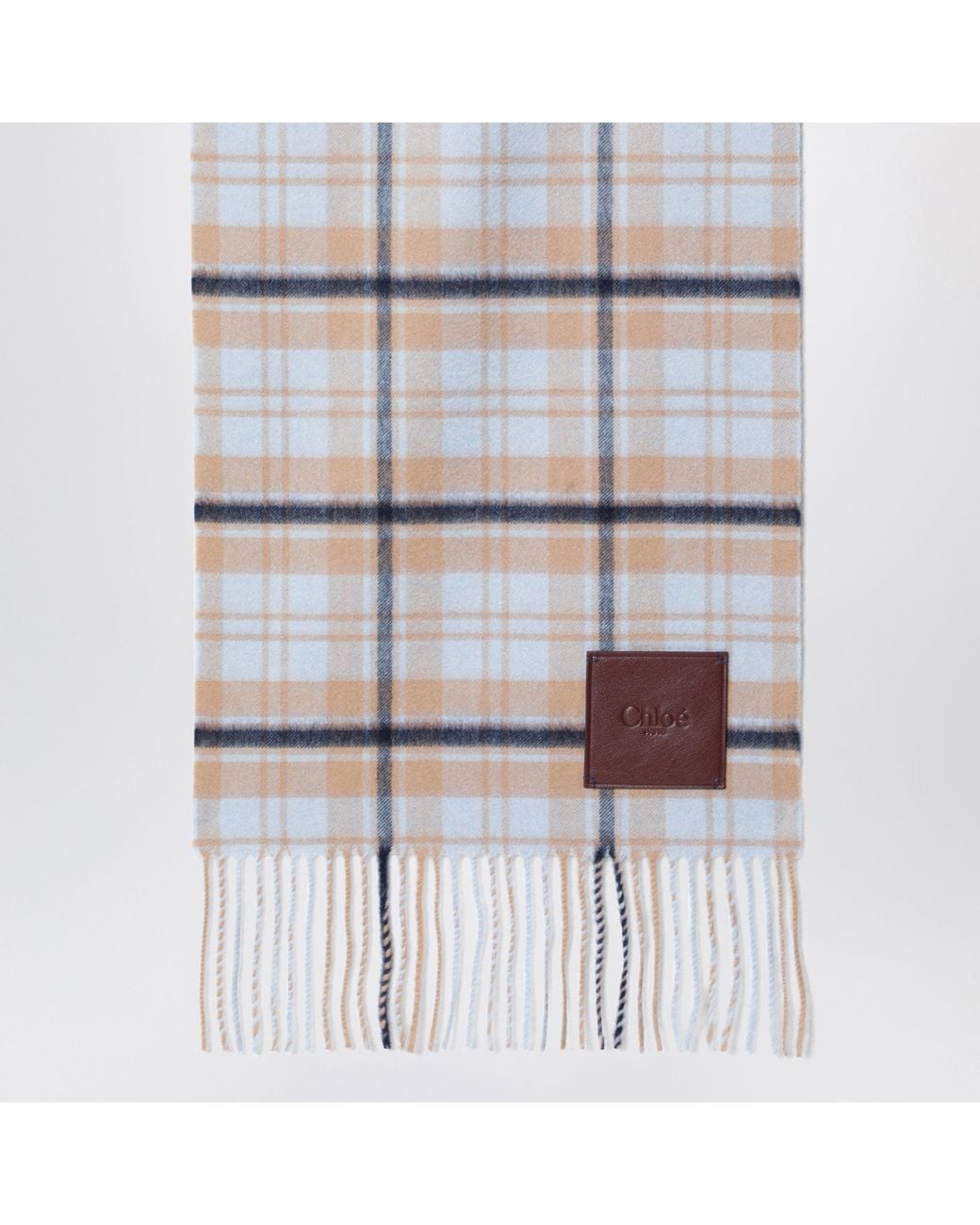 Chloé Gray Highlanding Scarf