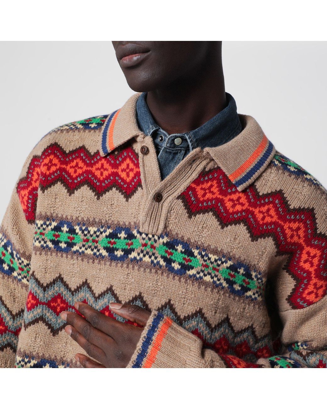 Polo Ralph Lauren Multicolored Fair Isle Sweater for men