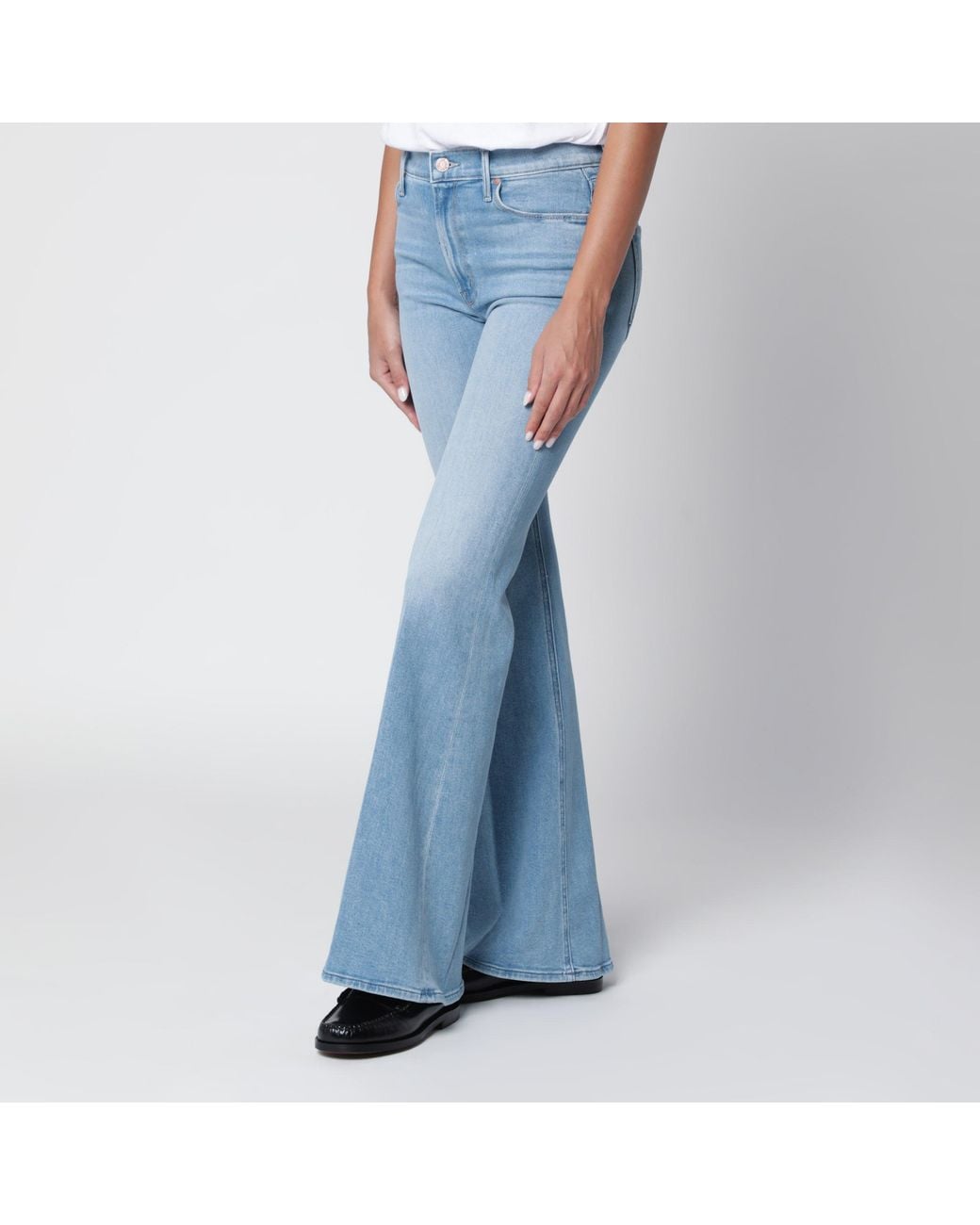 Mother Blue The Doozy Flared Trousers
