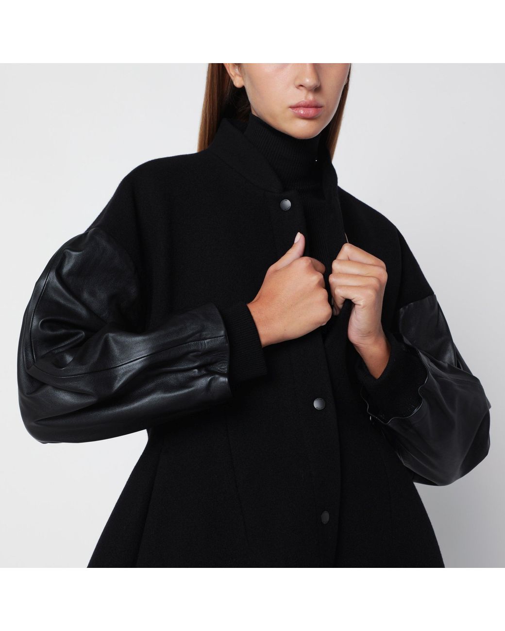 Totême Black College Jacket