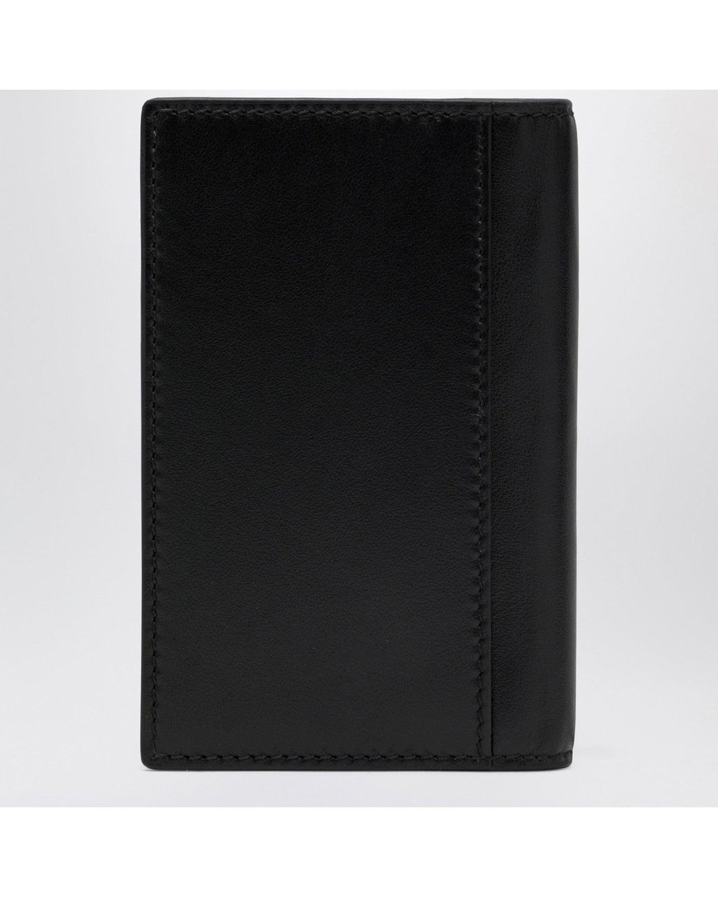 Gucci Schwarzer Langer Kartenhalter Mit Horsebit in Black für Herren