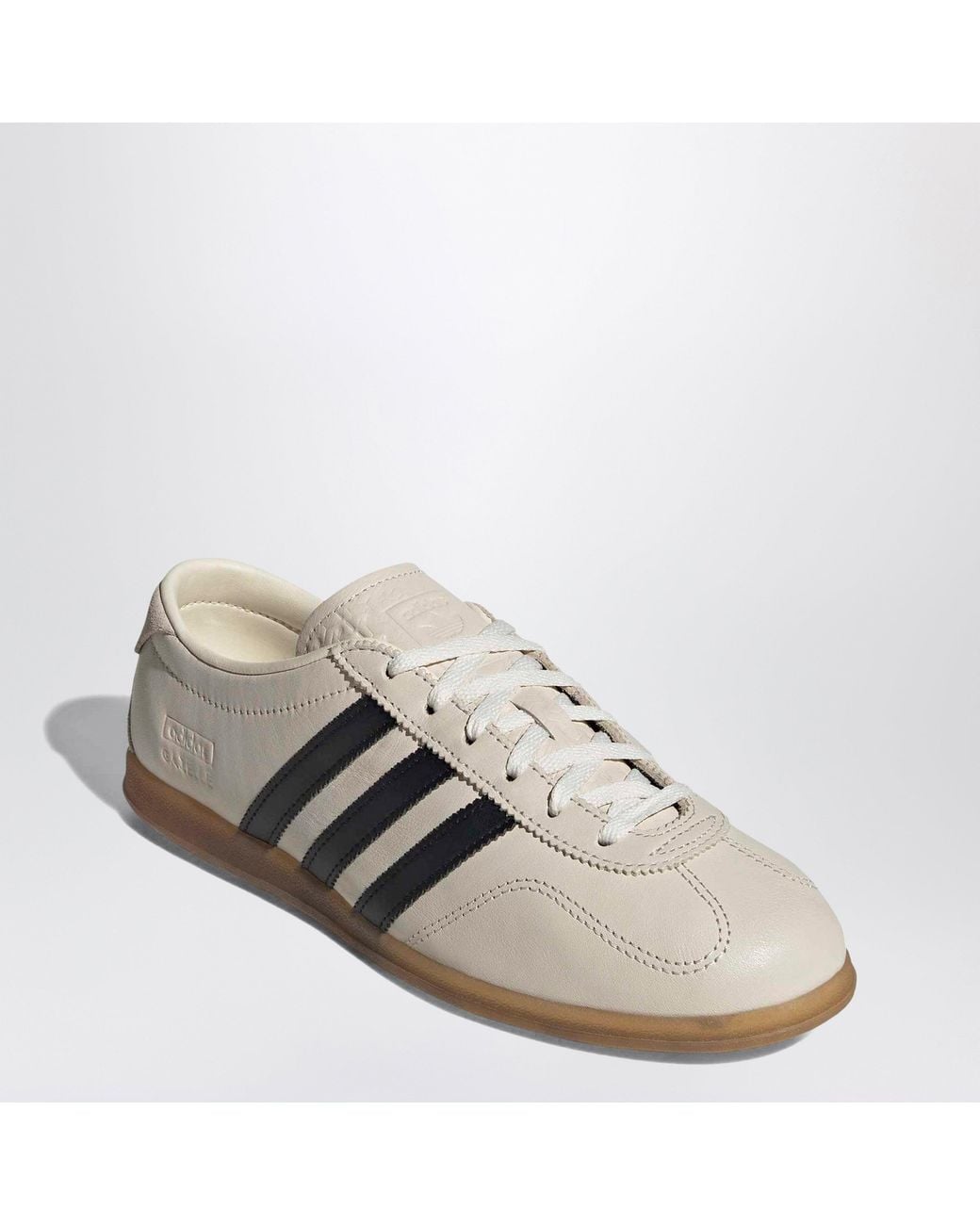Adidas Originals White Sneaker Gazelle Lo Pro Chalk