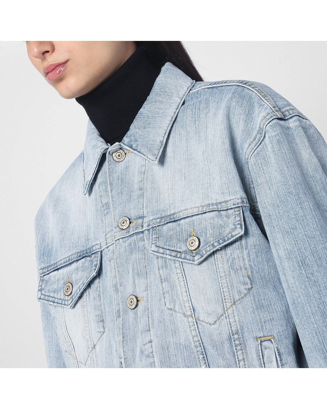 Balenciaga Blue Denim Jacket