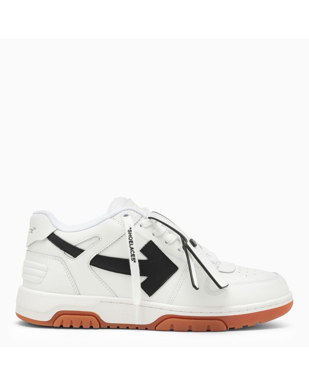 Off-White c/o Virgil Abloh White And Black Leather Out Of Office