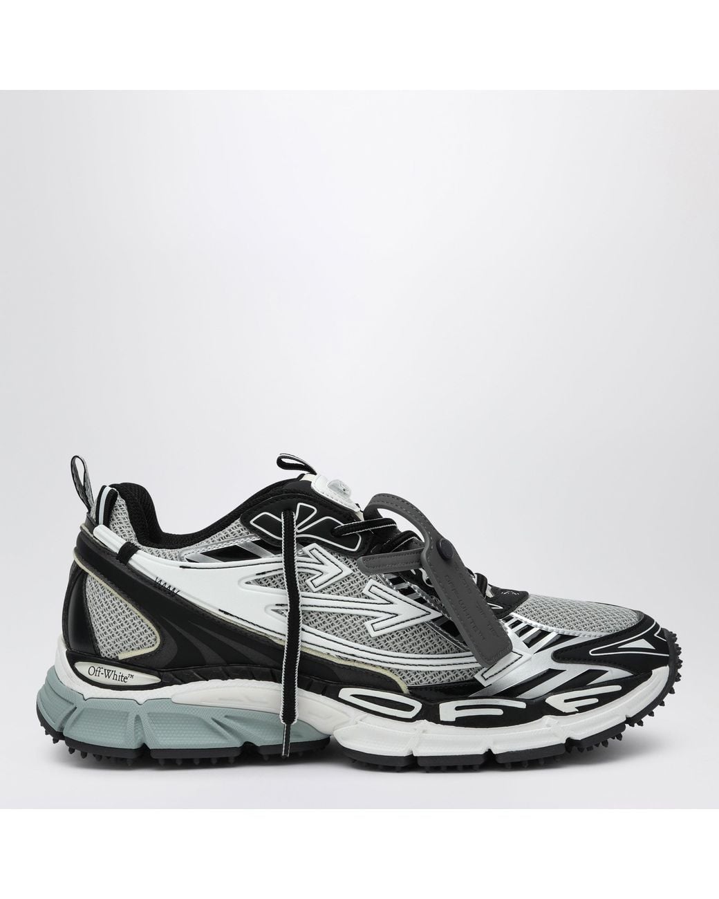 Off-White c/o Virgil Abloh Black Be Right Back Low-Top Sneakers for men