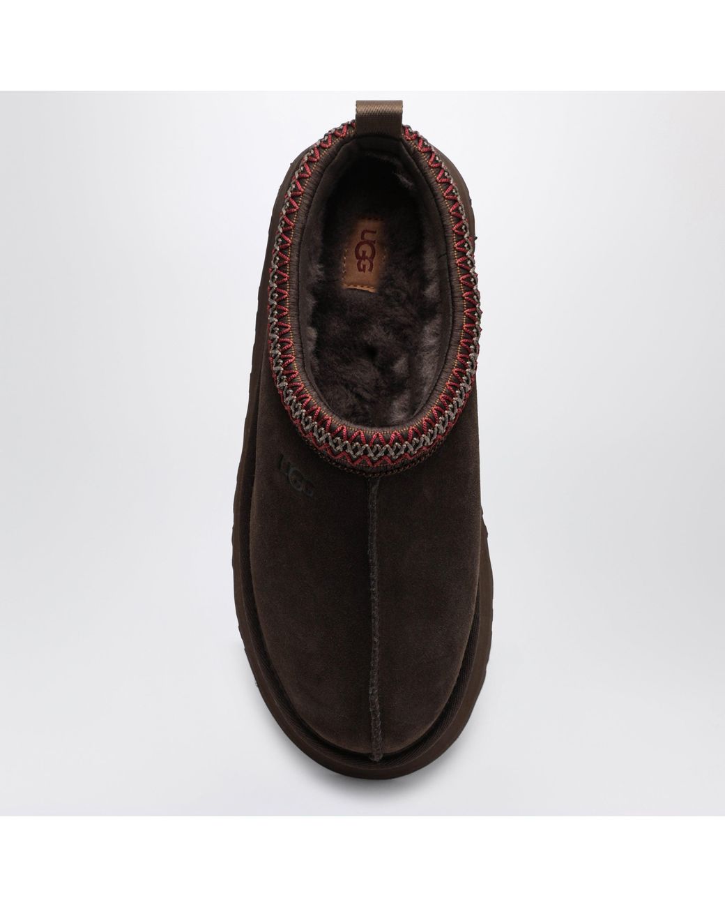 Ugg Brown Suede Tazz Slippers