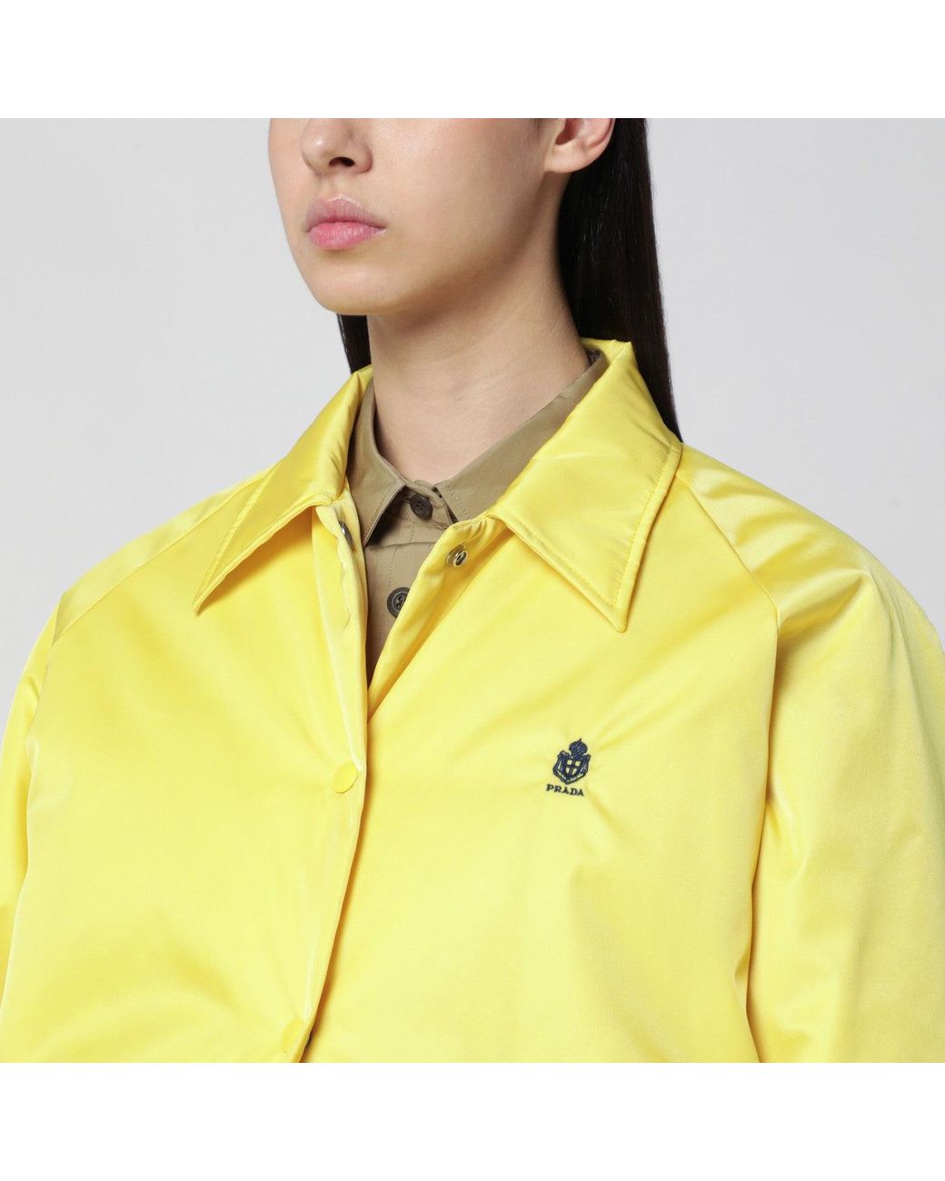 Prada Yellow Blouson