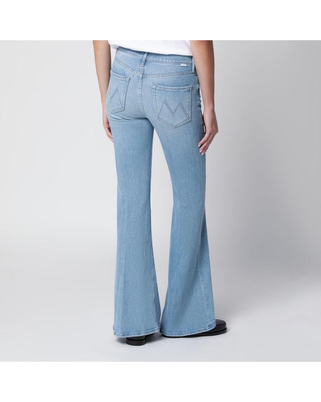Mother Blue The Doozy Flared Trousers
