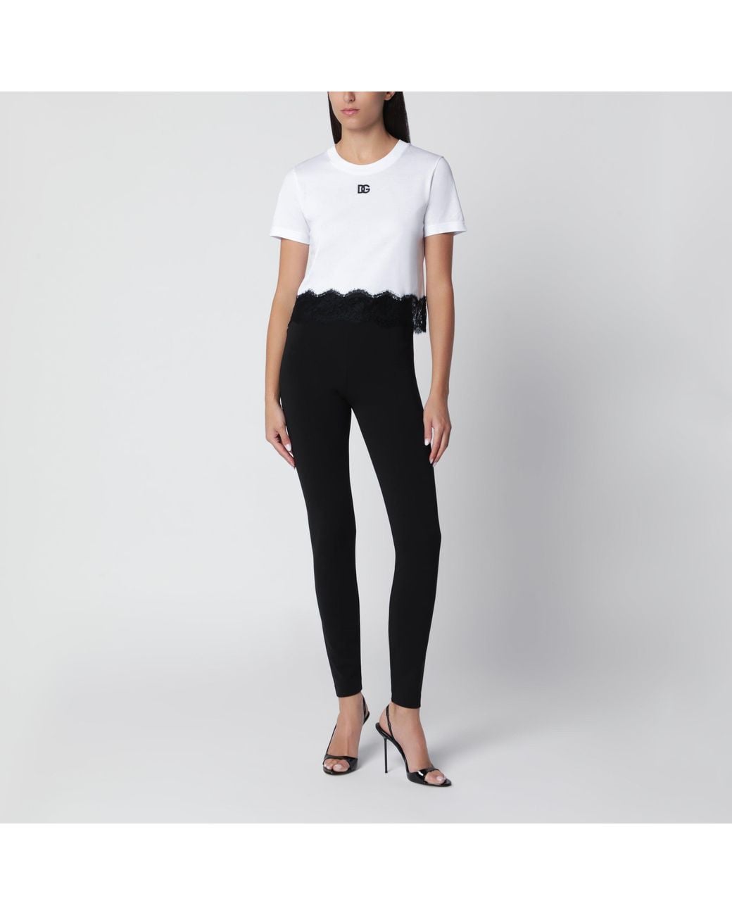 Dolce & Gabbana Black Leggings