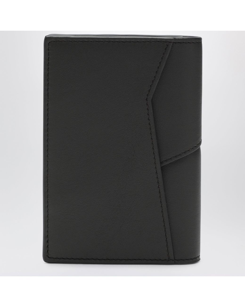 Loewe Black Puzzle Edge Bi-Fold Card Holder for men