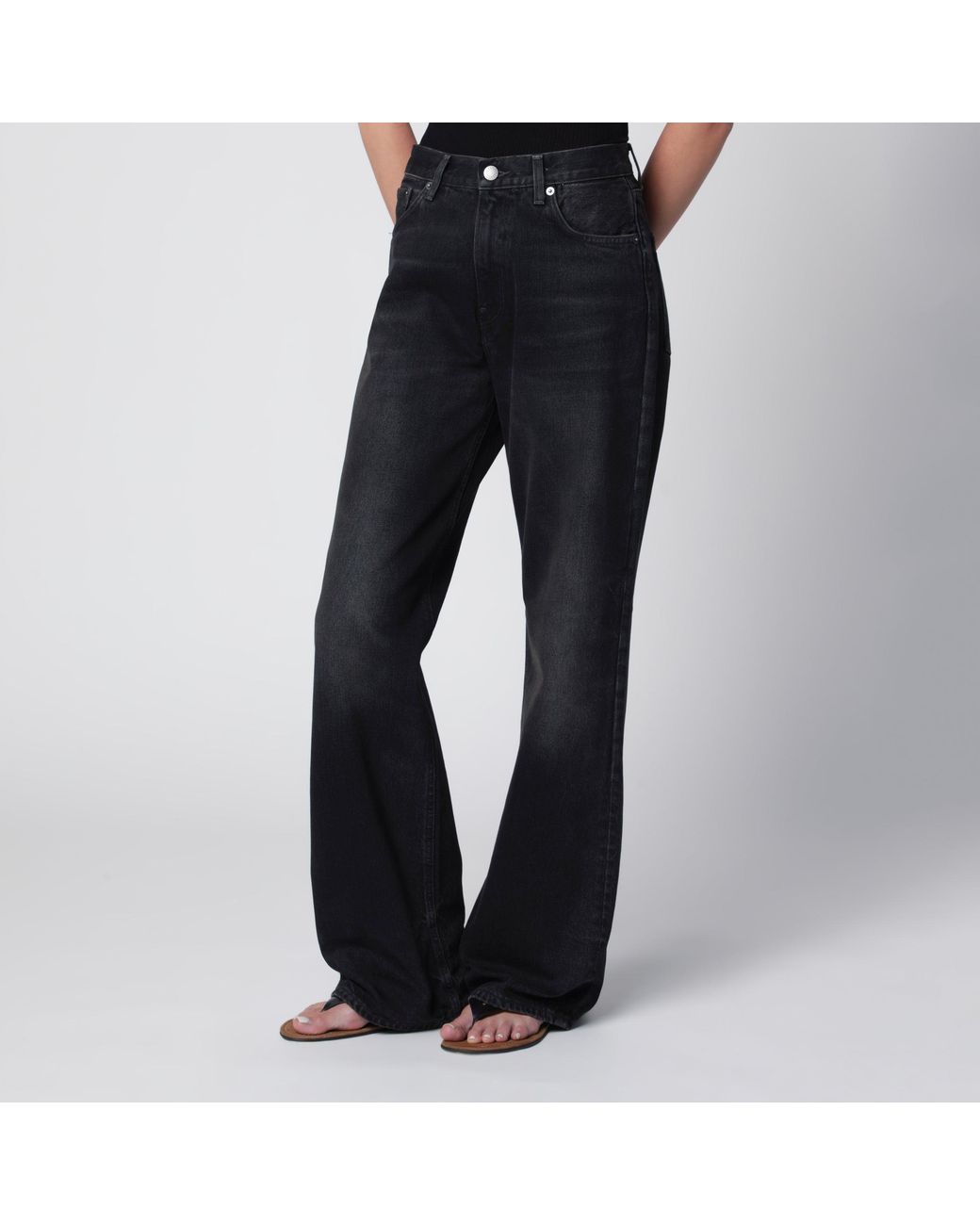 Haikure Black Korea Jeans
