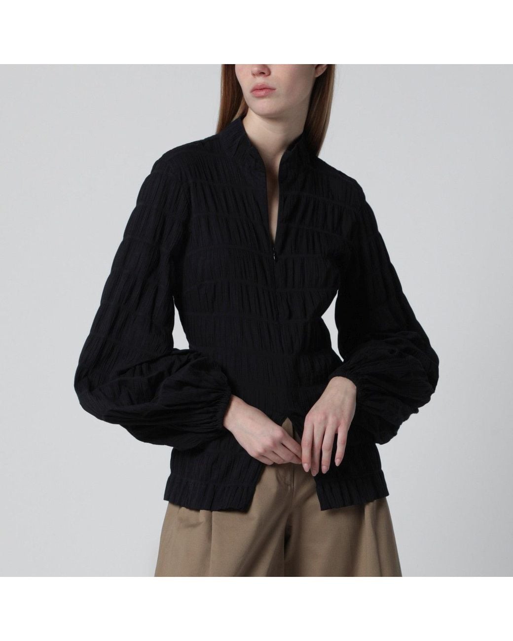 Thelatest Black Dalila Shirt