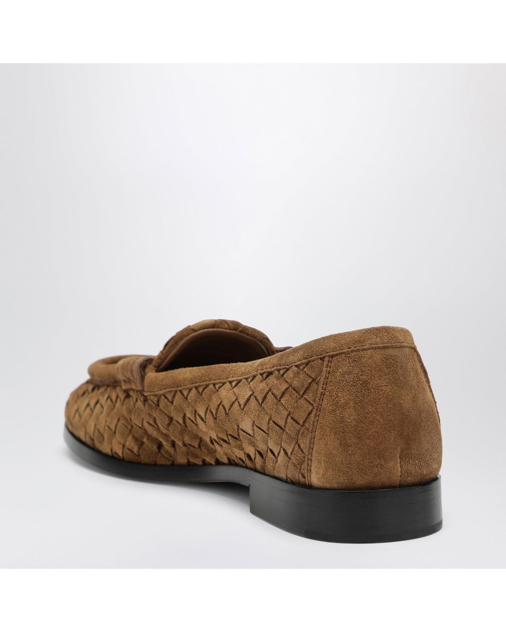 Bottega Veneta Brown Caramel Silenzio Loafers