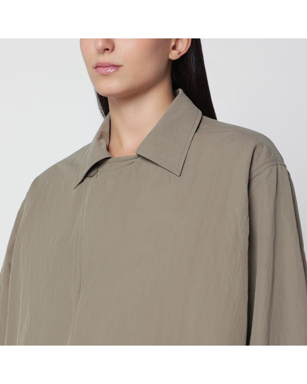 Gucci Black Oversized Trench Coat