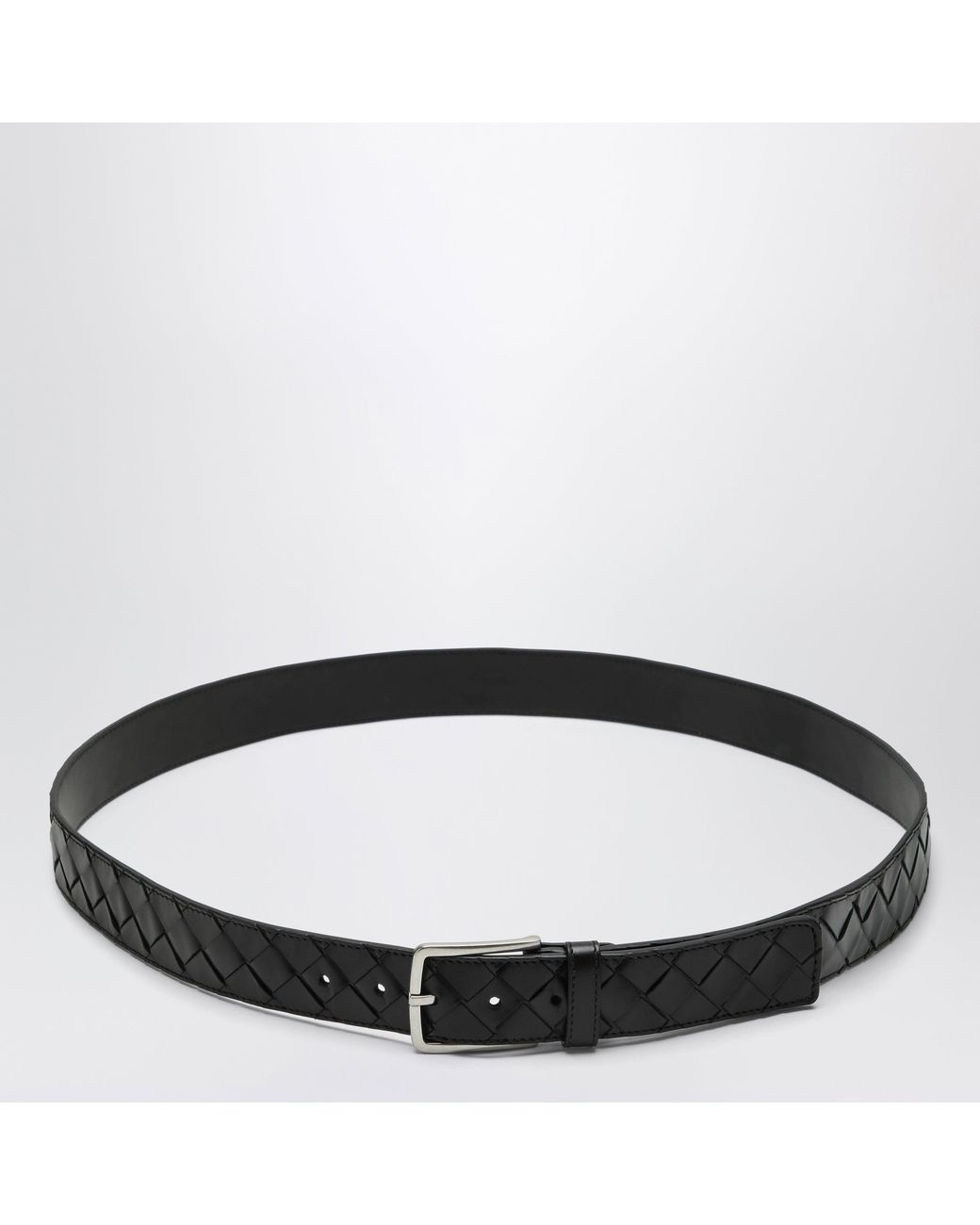 Bottega Veneta Brown Inrecciato Belt for men