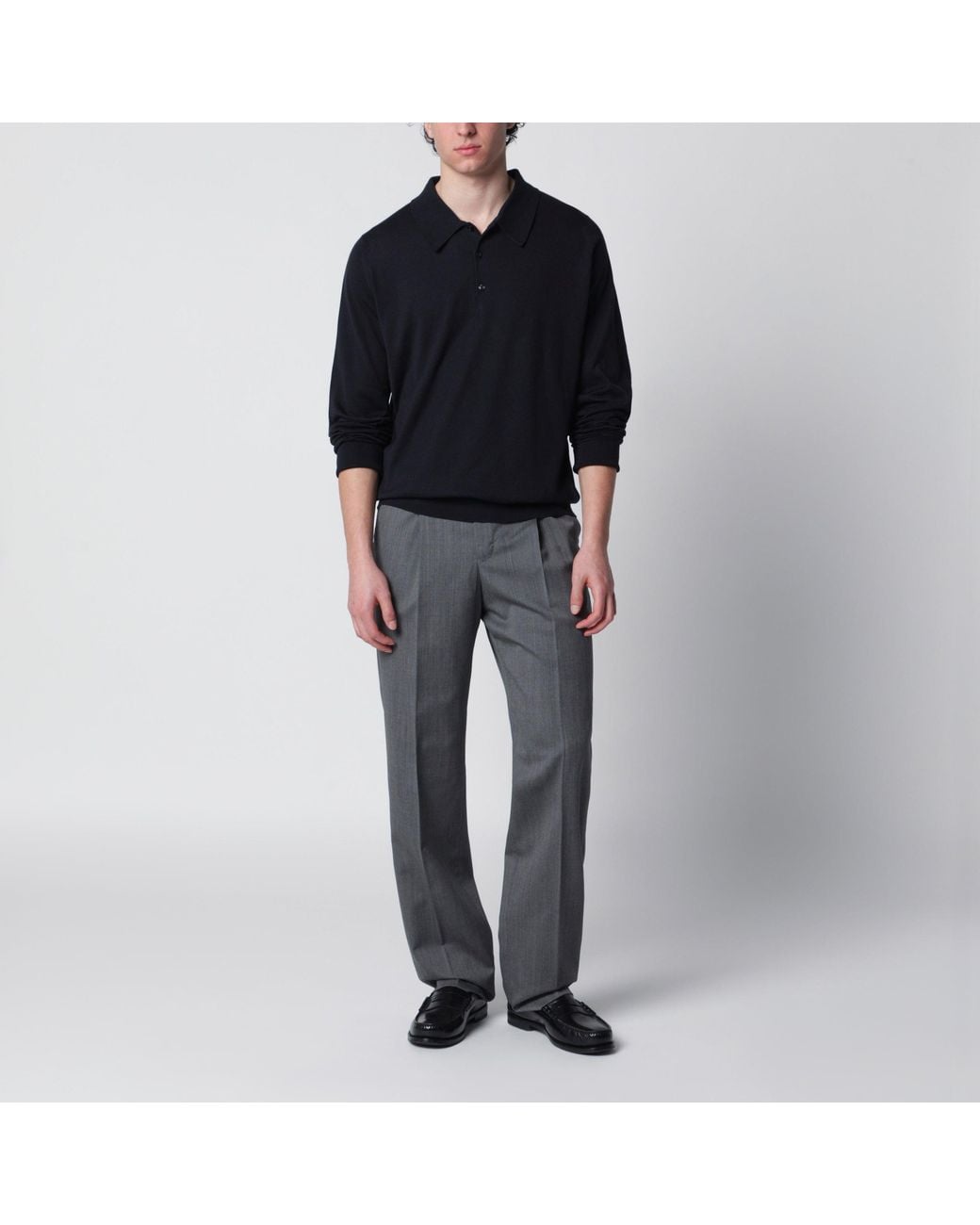 PT Torino Gray Pants for men