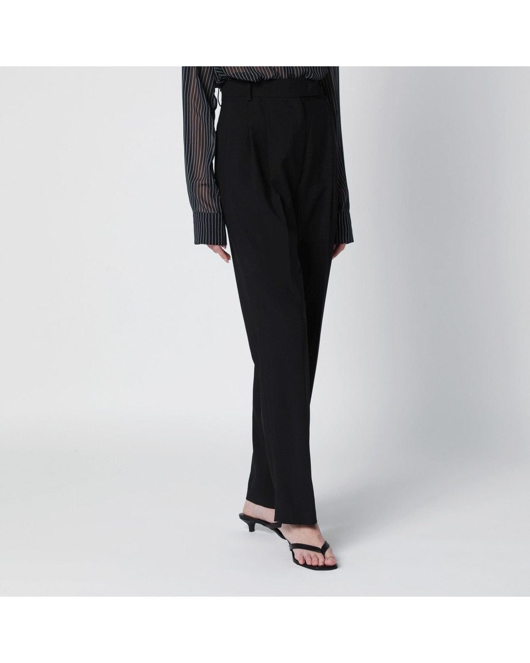 Frankie Shop Black Bea Trousers