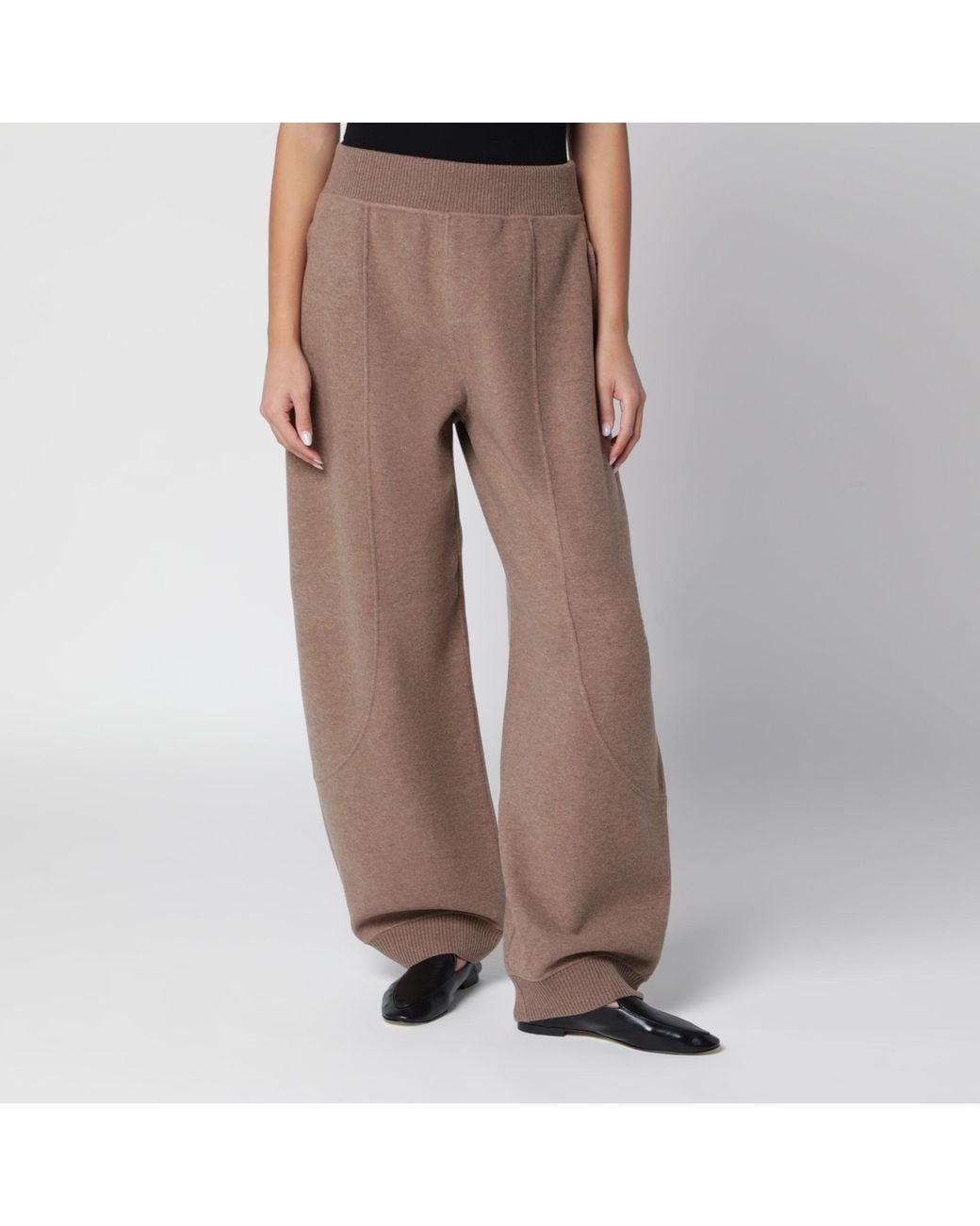Max Mara Brown Jogger Trousers