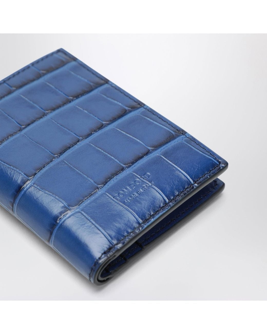 Tom Ford Blue Book-Style Card Holder for men
