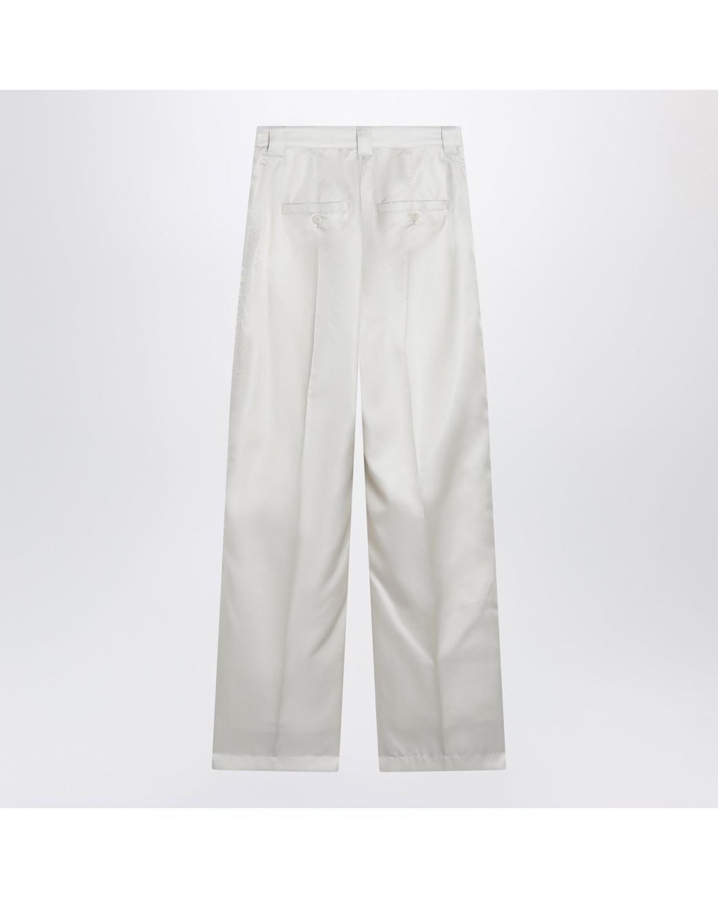 Phoebe Philo White Salt- Trousers