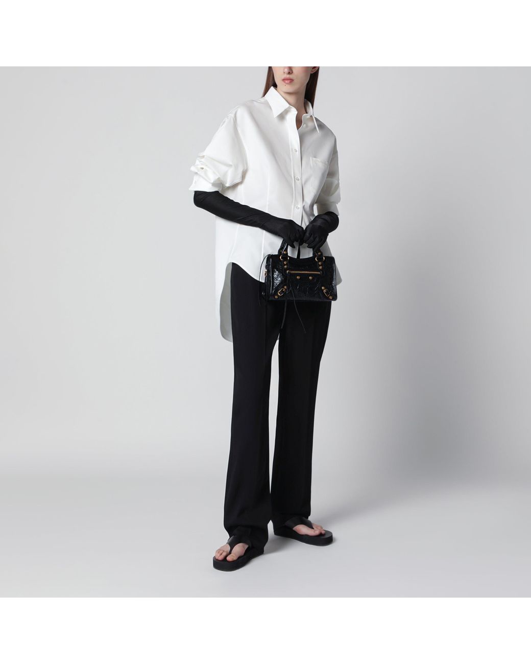 Balenciaga Black Slim Tailored Trousers