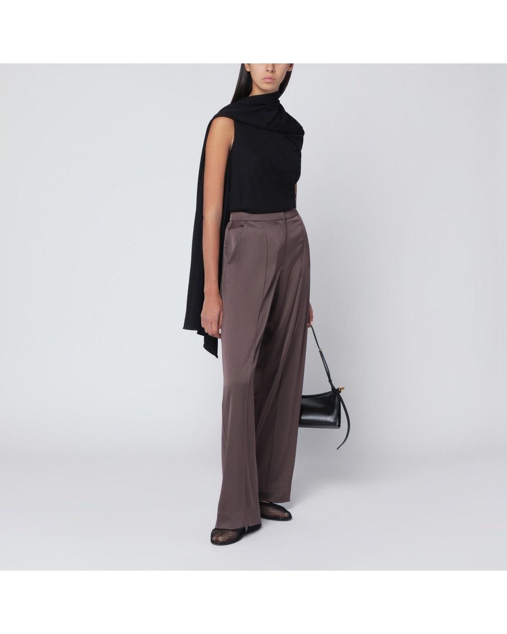 Jonathan Simkhai Brown Kyra Trousers