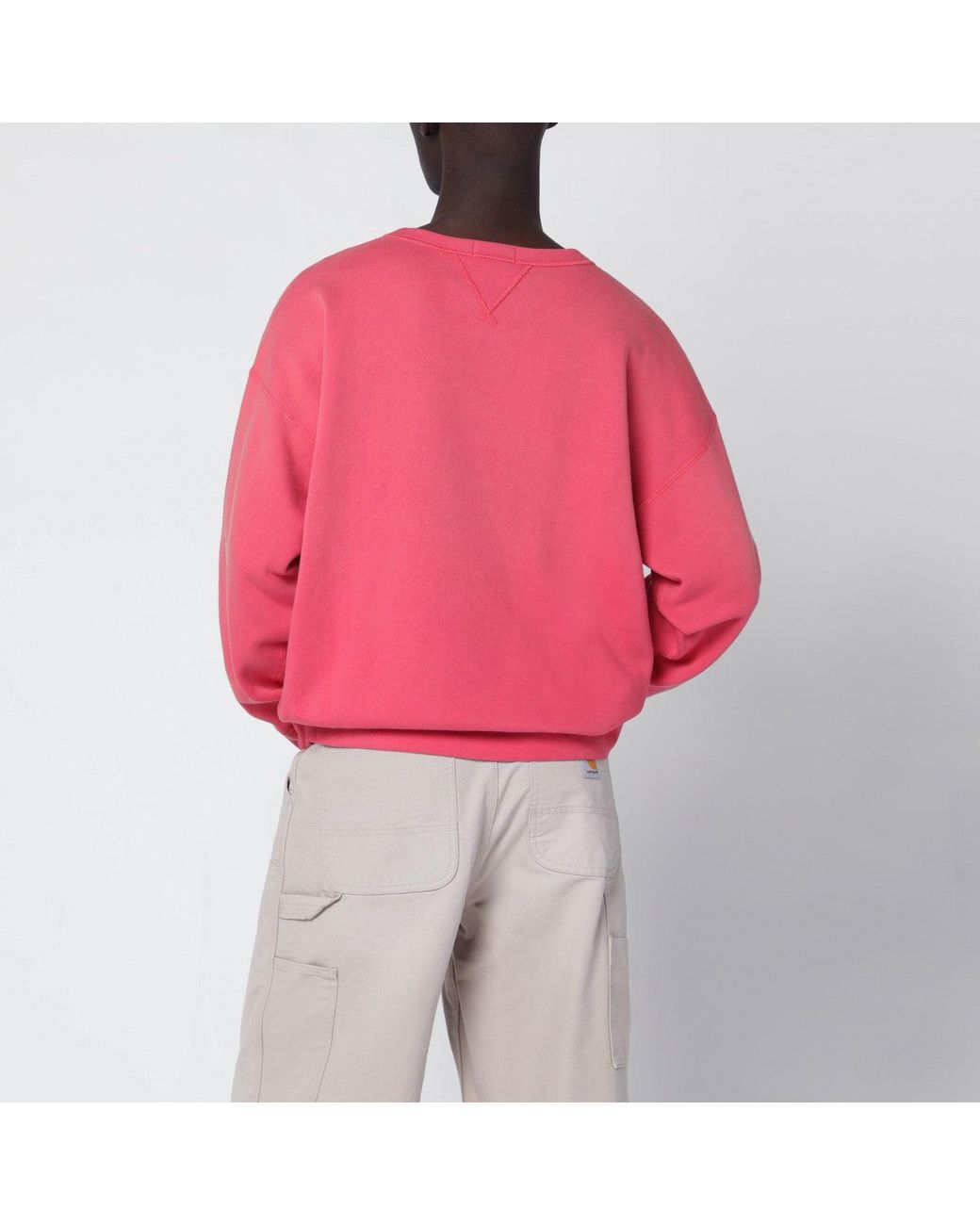 Polo Ralph Lauren Red Light Sweatshirt With Logo Print for men